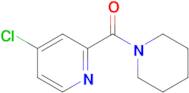 4-Chloro-2-(piperidin-1-ylcarbonyl)pyridine