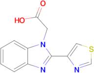 [2-(1,3-Thiazol-4-yl)-1h-benzimidazol-1-yl]acetic acid