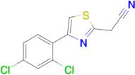 2-[4-(2,4-Dichlorophenyl)-1,3-thiazol-2-yl]acetonitrile