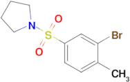 1-(3-Bromo-4-methylphenylsulfonyl)pyrrolidine