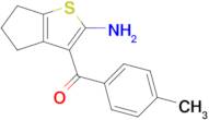 (2-Amino-5,6-dihydro-4H-cyclopenta[b]thiophen-3-yl)-p-tolyl-methanone