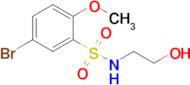 5-Bromo-N-(2-hydroxyethyl)-2-methoxybenzenesulfonamide