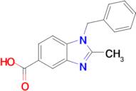 2-Methyl-1-(phenylmethyl)-1H-benzimidazole-5-carboxylic acid