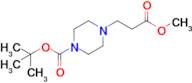 tert-Butyl 4-(3-methoxy-3-oxopropyl)piperazine-1-carboxylate