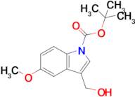 3-Hydroxymethyl-5-methoxyindole-1-carboxylic acid tert-butyl ester