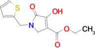 Ethyl 4-hydroxy-5-oxo-1-(2-thienylmethyl)-2,5-dihydro-1H-pyrrole-3-carboxylate