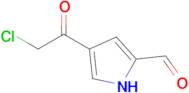 4-(2-Chloroacetyl)-1h-pyrrole-2-carbaldehyde