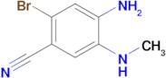 4-Amino-2-bromo-5-(methylamino)benzonitrile