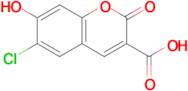 6-Chloro-7-hydroxy-2-oxo-2H-chromene-3-carboxylic acid