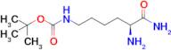 (S)-tert-Butyl (5,6-diamino-6-oxohexyl)carbamate