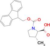 (2R,3R)-1-(((9H-Fluoren-9-yl)methoxy)carbonyl)-3-methylpyrrolidine-2-carboxylic acid