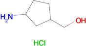 (3-Aminocyclopentyl)methanol hydrochloride