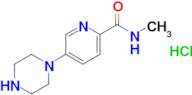 N-Methyl-5-(piperazin-1-yl)picolinamide hydrochloride