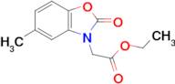 ethyl 2-(5-Methyl-2-oxobenzo[d]oxazol-3(2H)-yl)acetate