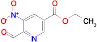 Ethyl 6-formyl-5-nitronicotinate