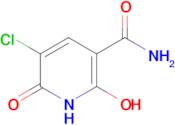 5-chloro-2-hydroxy-6-oxo-1,6-dihydropyridine-3-carboxamide