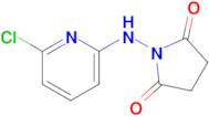 1-[(6-chloropyridin-2-yl)amino]pyrrolidine-2,5-dione