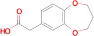 2-(3,4-Dihydro-2h-1,5-benzodioxepin-7-yl)acetic acid