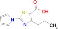 4-Propyl-2-(1h-pyrrol-1-yl)-1,3-thiazole-5-carboxylic acid