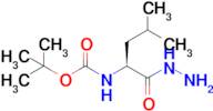 tert-Butyl n-[(1S)-1-(hydrazinecarbonyl)-3-methylbutyl]carbamate