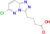 4-{6-chloro-[1,2,4]triazolo[4,3-b]pyridazin-3-yl}butanoic acid