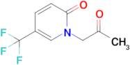 1-(2-Oxopropyl)-5-(trifluoromethyl)-1,2-dihydropyridin-2-one