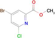 Methyl 4-bromo-6-chloropyridine-2-carboxylate