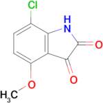 7-Chloro-4-methoxy-2,3-dihydro-1h-indole-2,3-dione