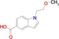 1-(2-Methoxyethyl)-1h-indole-5-carboxylic acid