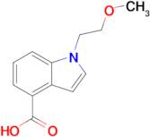 1-(2-Methoxyethyl)-1h-indole-4-carboxylic acid