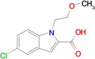 5-Chloro-1-(2-methoxyethyl)-1h-indole-2-carboxylic acid