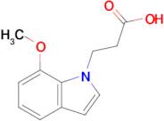 3-(7-Methoxy-1h-indol-1-yl)propanoic acid