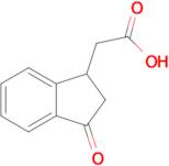 2-(3-Oxo-2,3-dihydro-1h-inden-1-yl)acetic acid