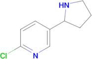 2-Chloro-5-(pyrrolidin-2-yl)pyridine