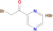 2-Bromo-1-(pyrazin-2-yl)ethan-1-one hydrobromide