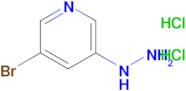 3-Bromo-5-hydrazinylpyridine dihydrochloride