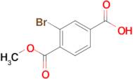 3-Bromo-4-(methoxycarbonyl)benzoic acid
