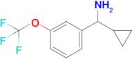 Cyclopropyl[3-(trifluoromethoxy)phenyl]methanamine