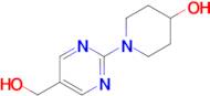 1-[5-(hydroxymethyl)pyrimidin-2-yl]piperidin-4-ol