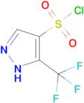 5-(trifluoromethyl)-1H-pyrazole-4-sulfonyl chloride