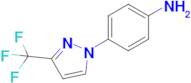 4-[3-(trifluoromethyl)-1h-pyrazol-1-yl]aniline