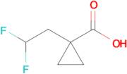 1-(2,2-Difluoroethyl)cyclopropane-1-carboxylic acid