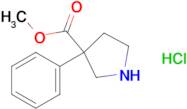 Methyl 3-phenylpyrrolidine-3-carboxylate hydrochloride