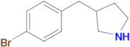 3-[(4-bromophenyl)methyl]pyrrolidine