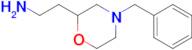 2-(4-Benzylmorpholin-2-yl)ethan-1-amine