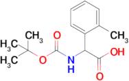 2-{[(tert-butoxy)carbonyl]amino}-2-(2-methylphenyl)acetic acid