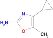 4-Cyclopropyl-5-methyl-1,3-oxazol-2-amine