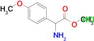 Methyl 2-amino-2-(4-methoxyphenyl)acetate hydrochloride