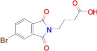 4-(5-Bromo-1,3-dioxo-2,3-dihydro-1h-isoindol-2-yl)butanoic acid