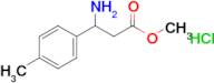 Methyl 3-amino-3-(4-methylphenyl)propanoate hydrochloride